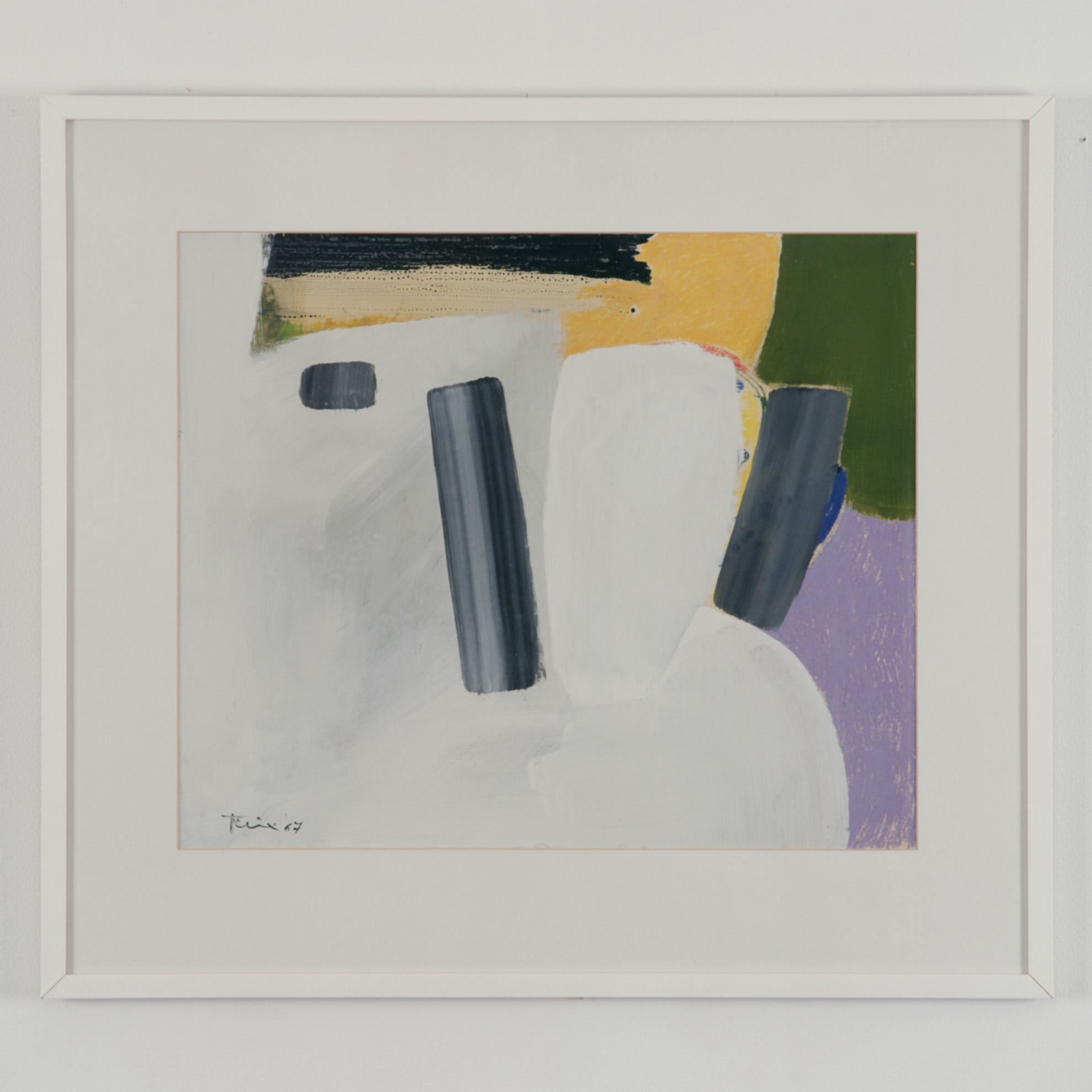 Kunstwerk Compositie II door Beek van de, Felix