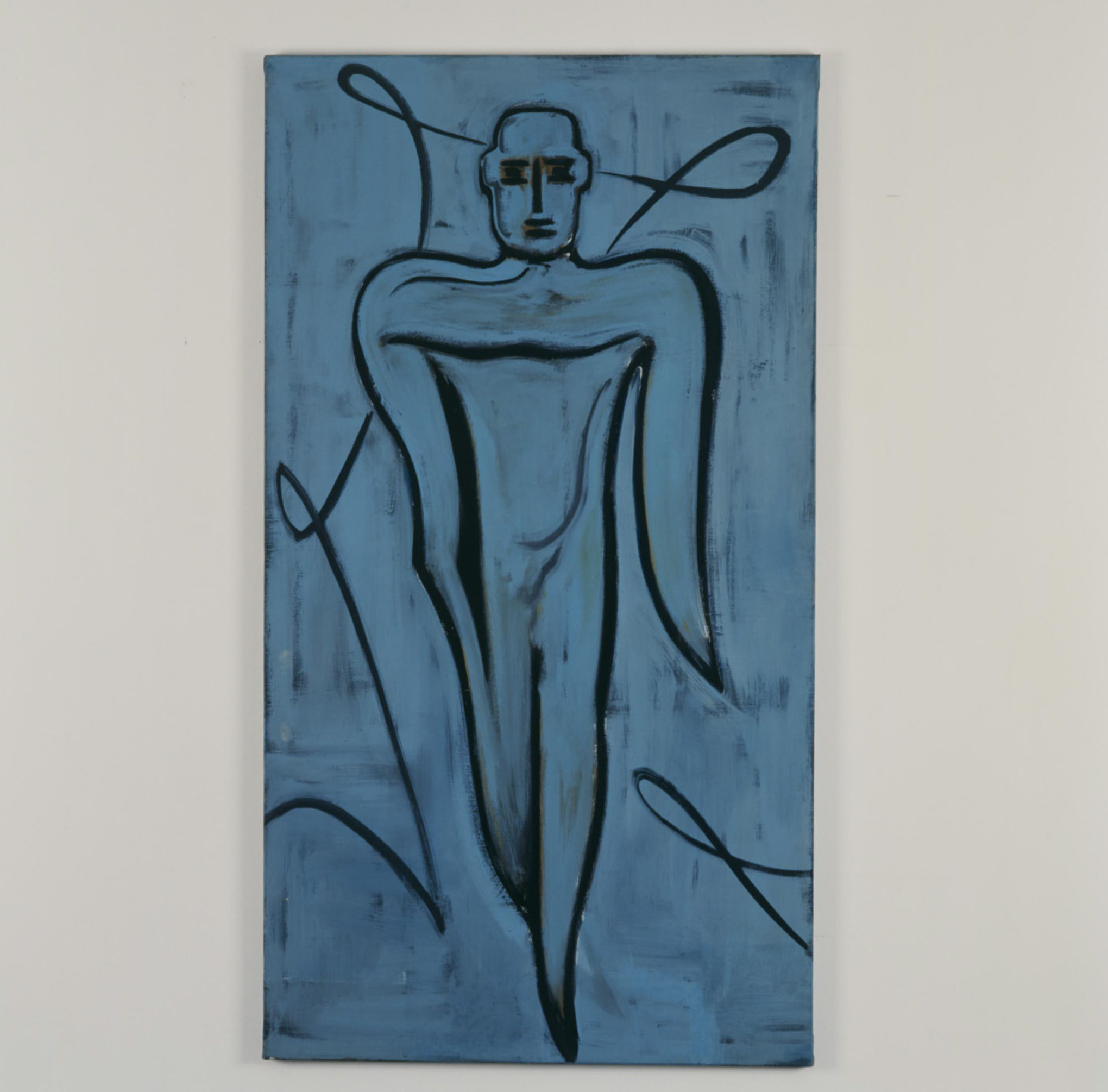 Kunstwerk Frontale figuur door Haagmans, Fons