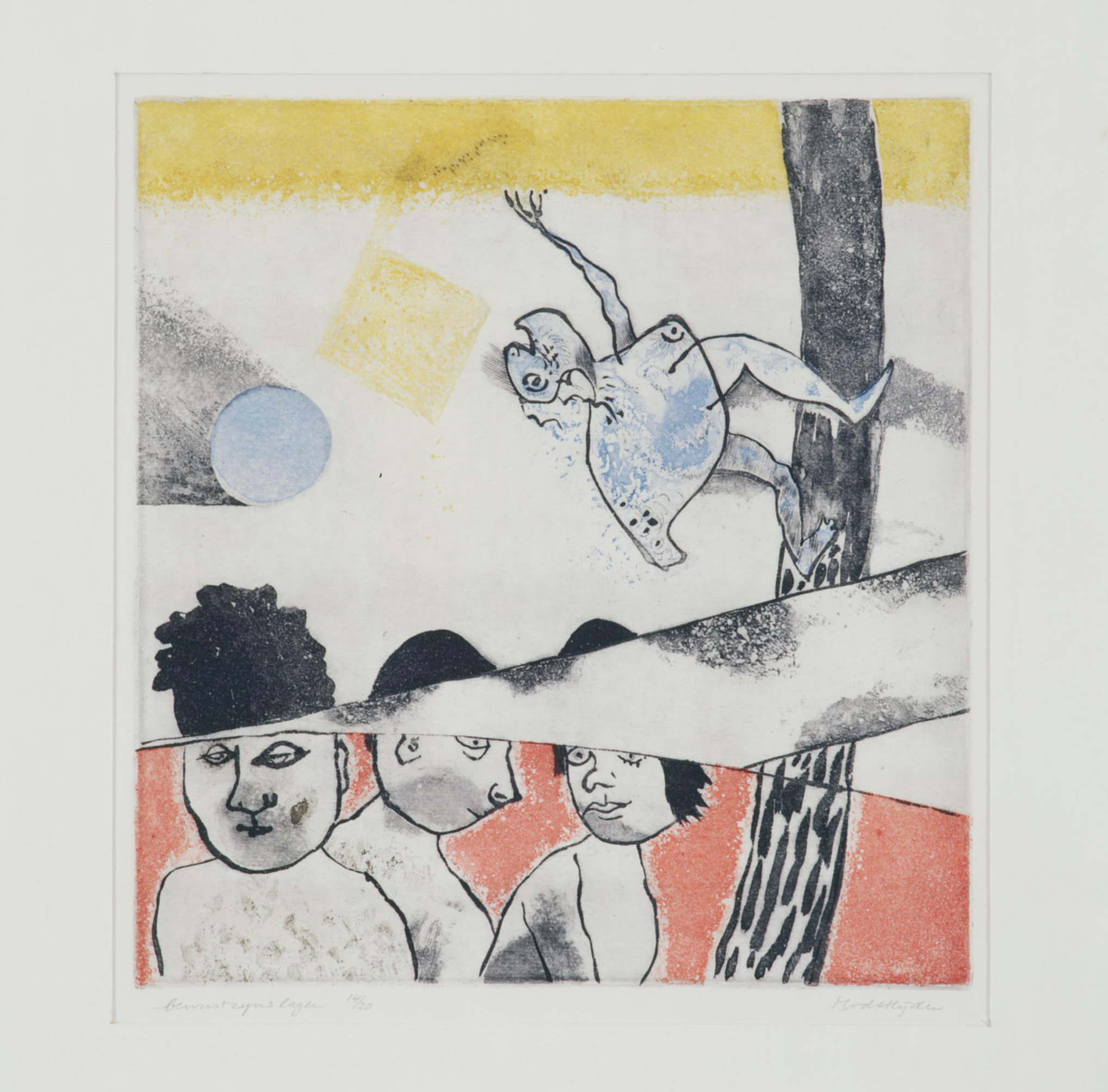 Kunstwerk Bewustzijnslagen door Heijden van der, Marianne