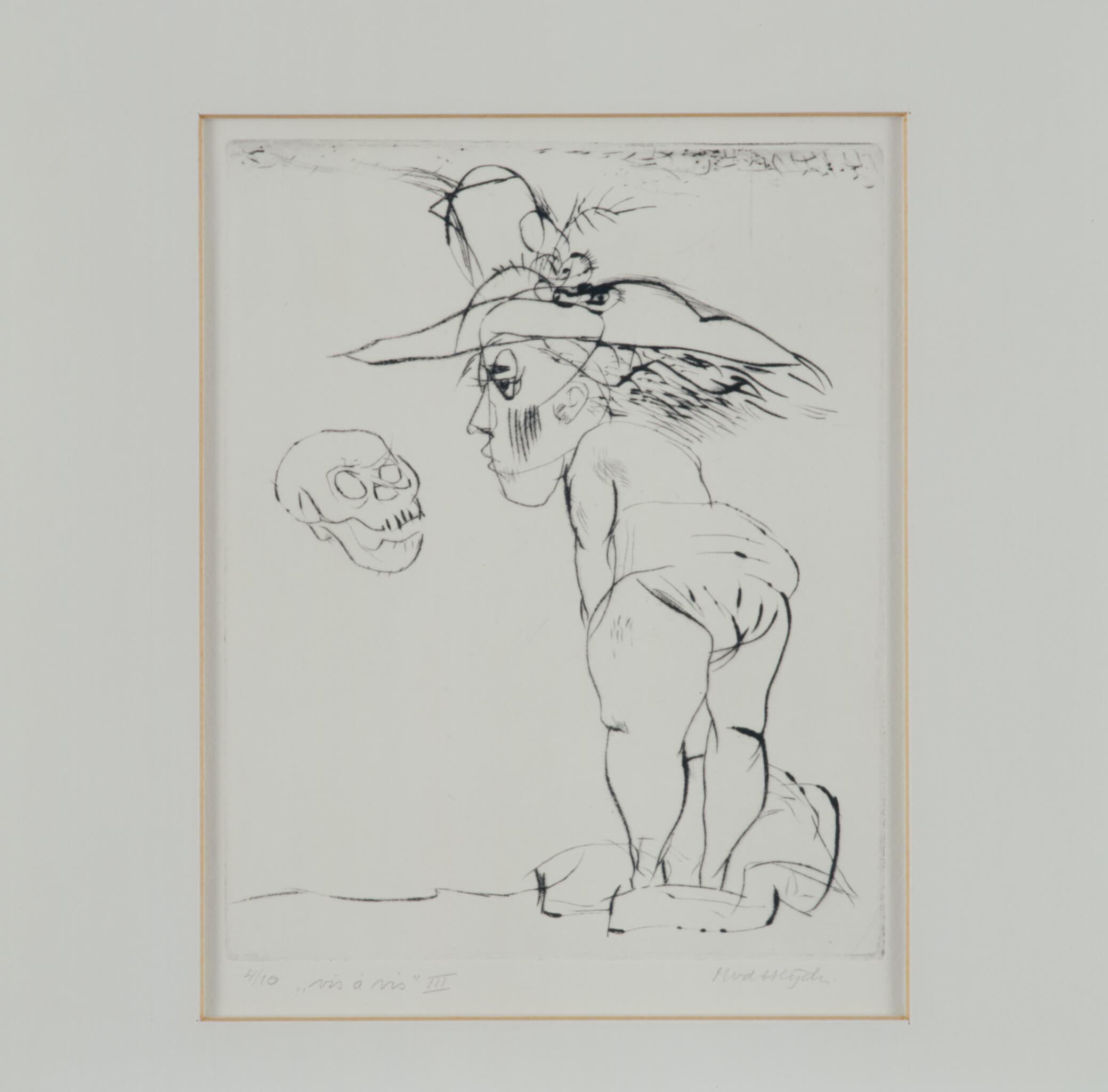 Kunstwerk Vis à vis III door Heijden van der, Marianne