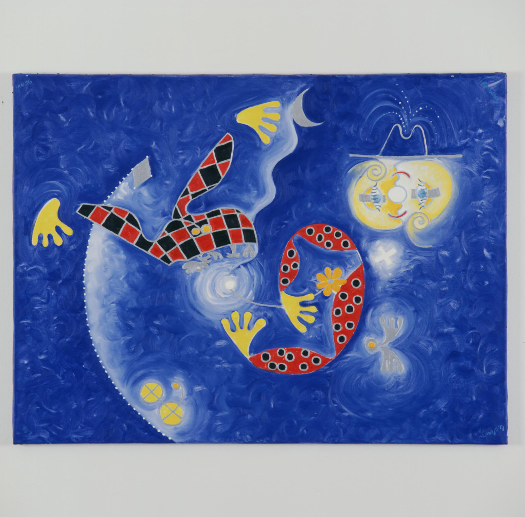 Kunstwerk Le clown an53 door Bisscheroux, Laurens