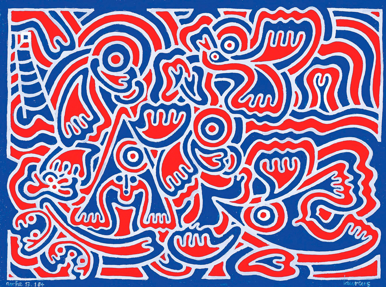 Kunstwerk L'apres midi door Bisscheroux, Laurens