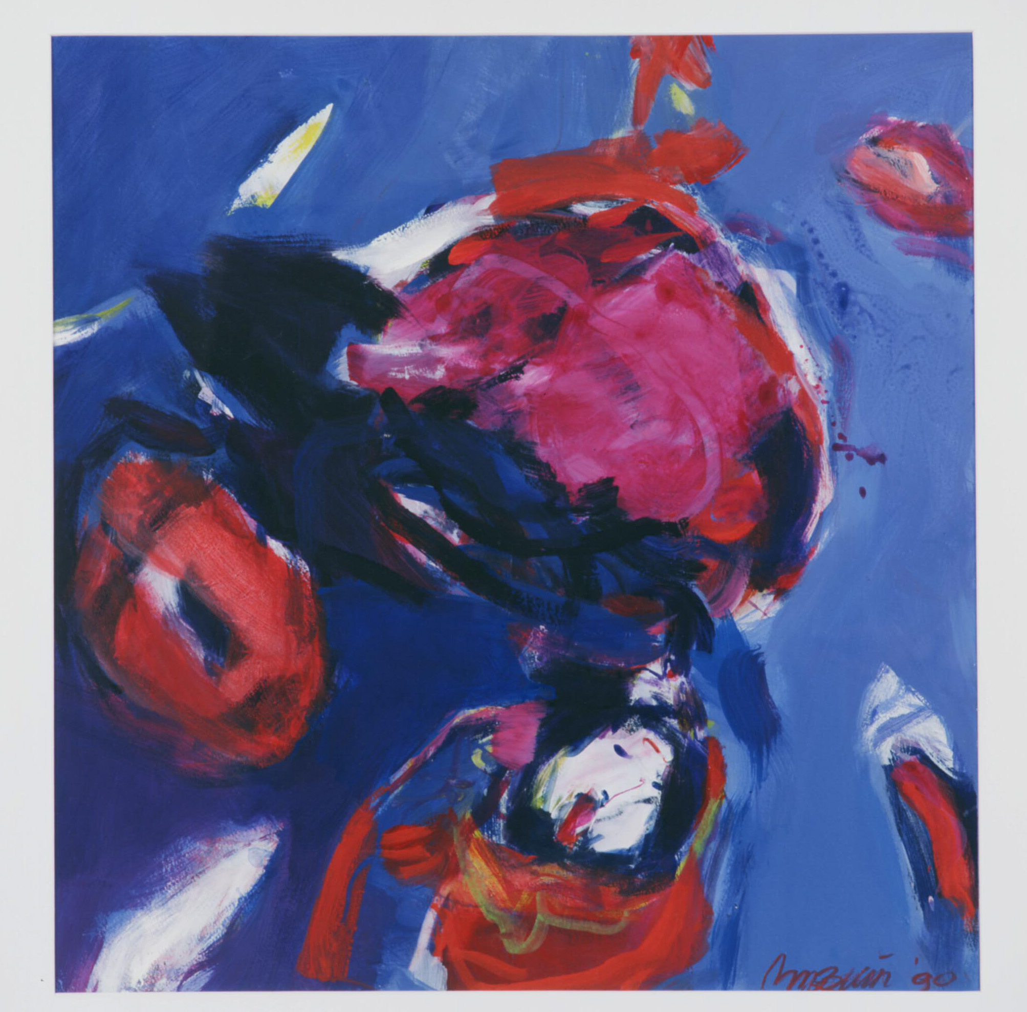 Kunstwerk Zittende vrouw door Bruin de, Margriet