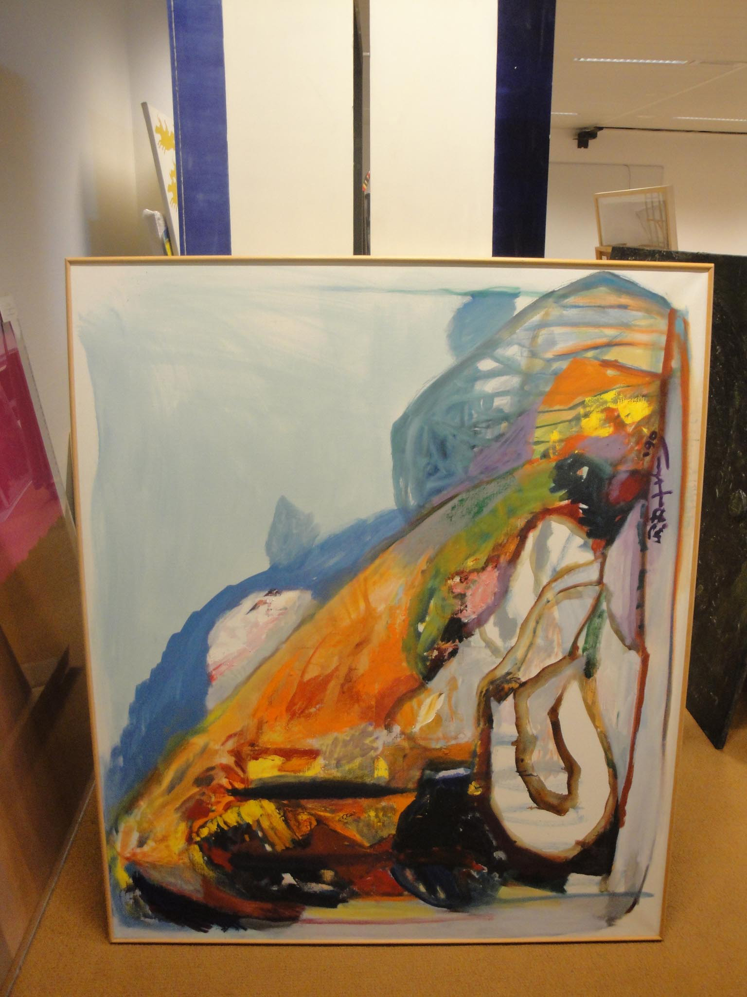 Kunstwerk Heuvel in Andalucia door Defesche, Pieter