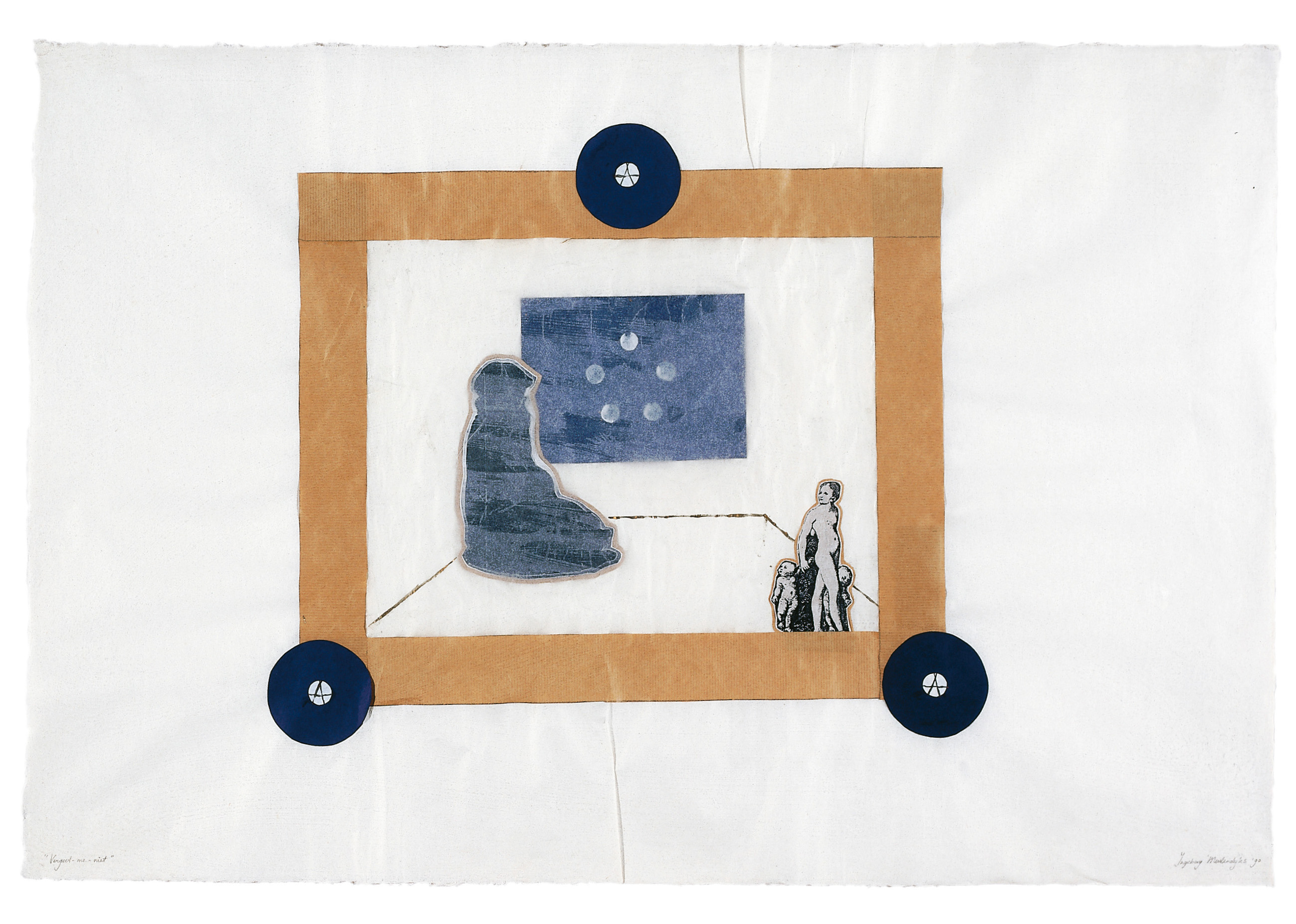 Kunstwerk Vergeet-me-niet door Meulendijks, Ingeborg