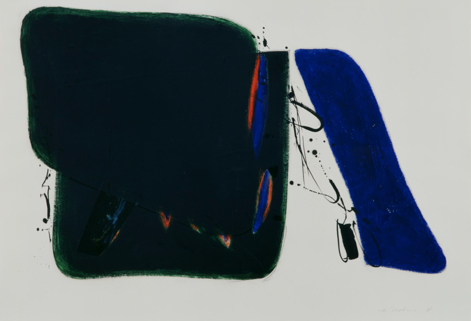 Kunstwerk Zonder titel door Molin, Lei