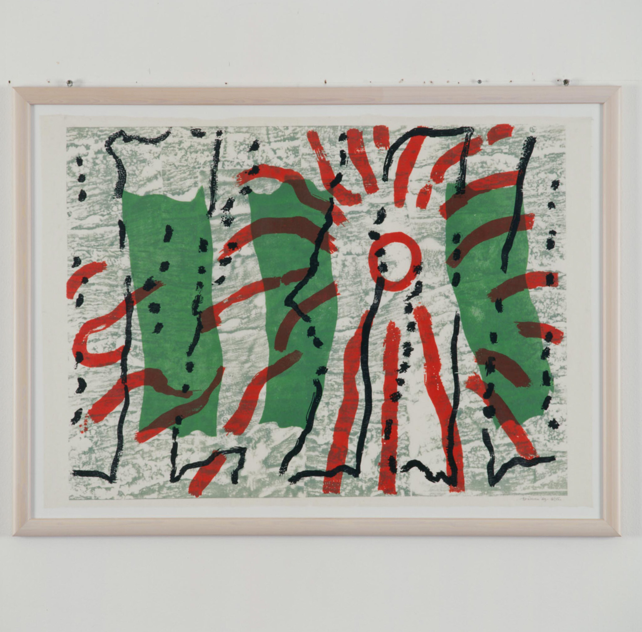 Kunstwerk Zonder titel door Diederen, Jef