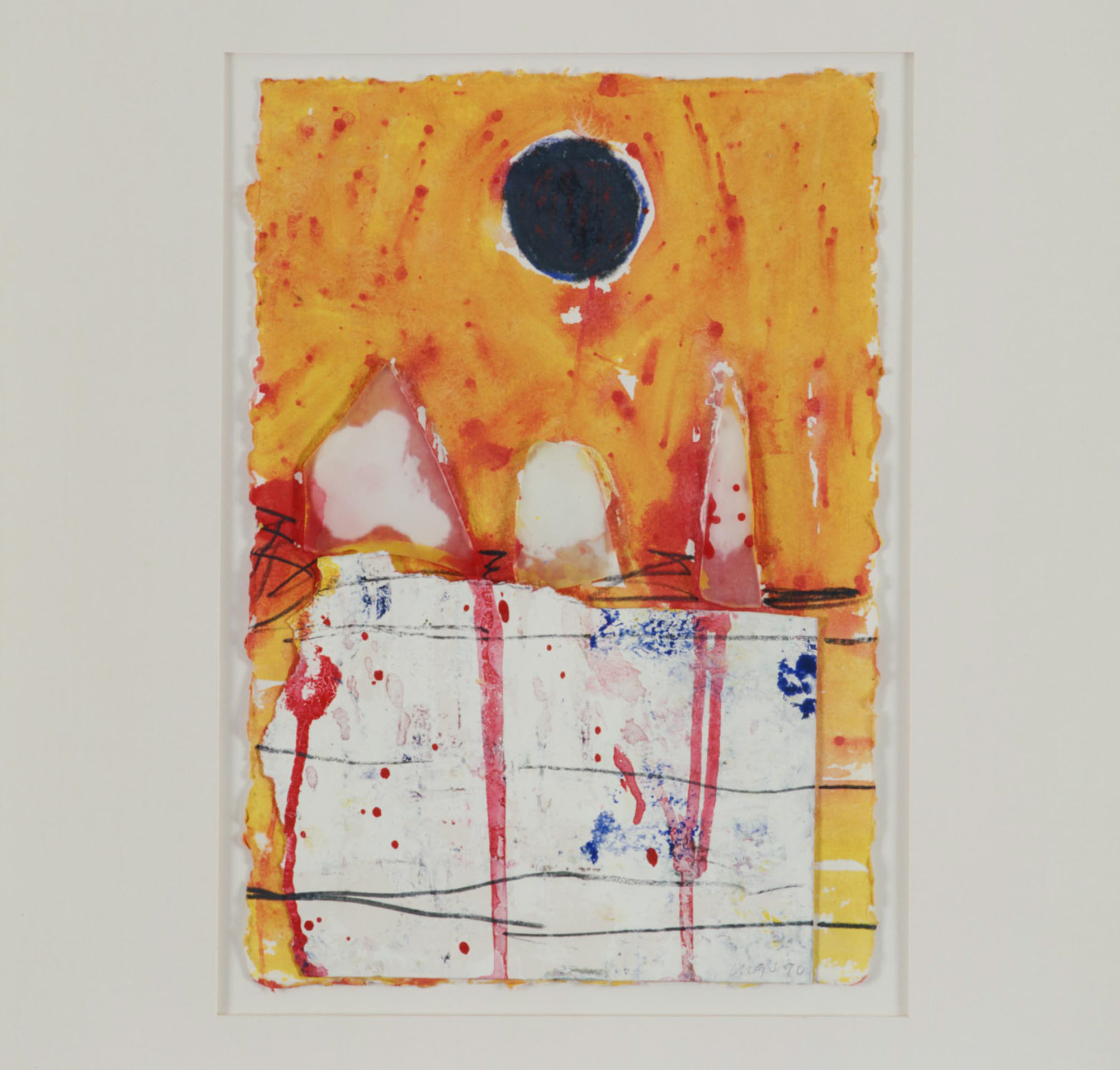 Kunstwerk Zonder titel door Vugs, Joop