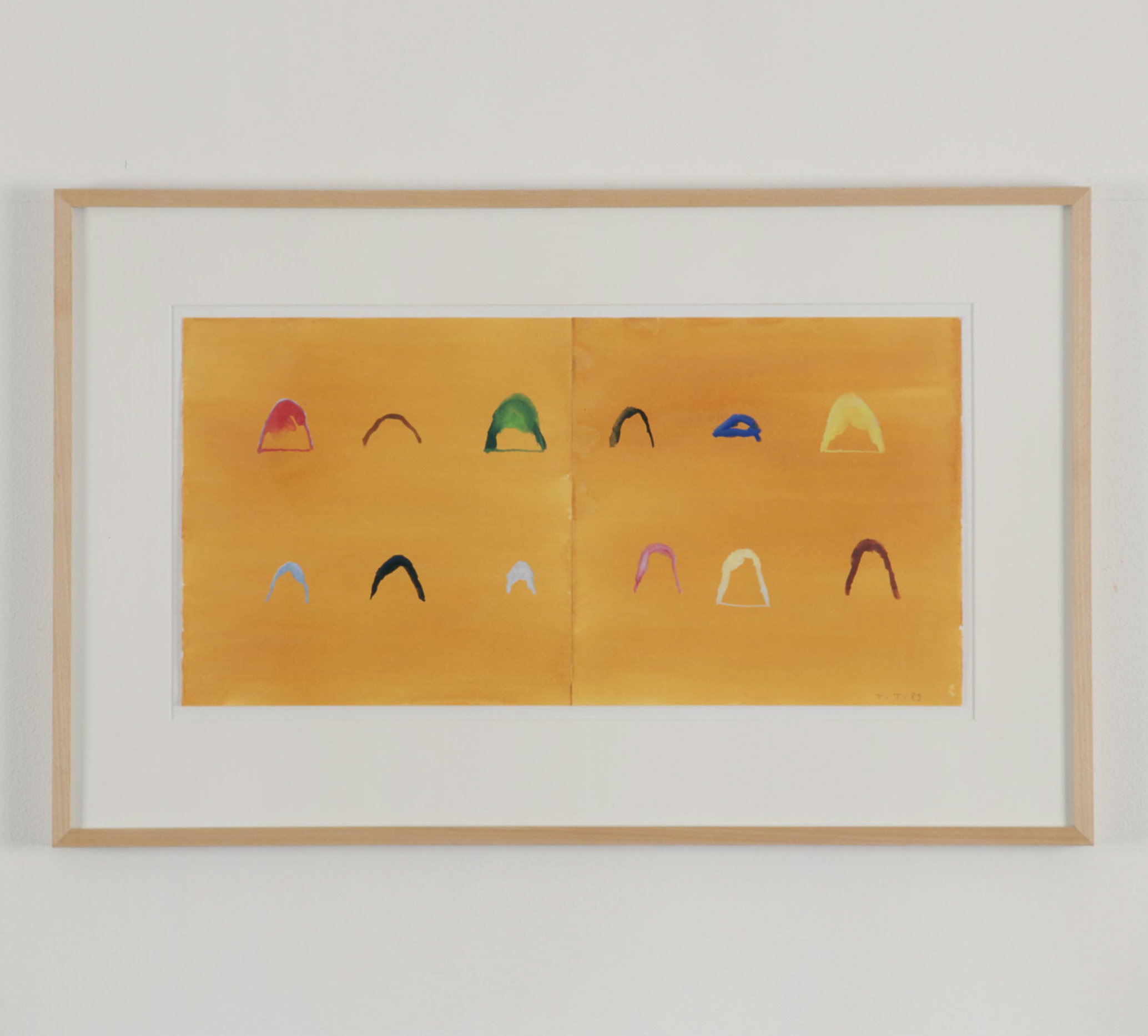 Kunstwerk Zonder titel door Teeken, Toon