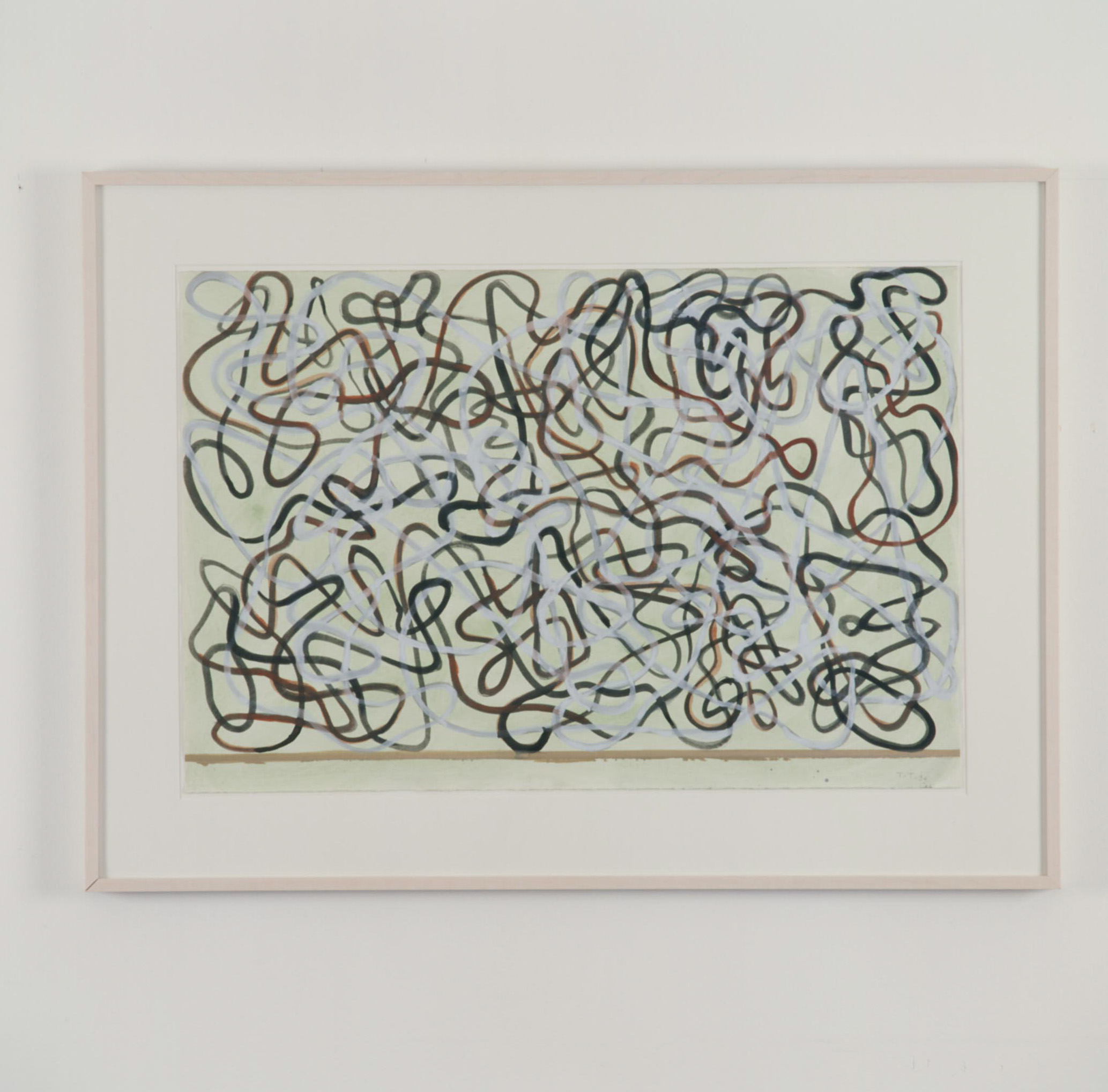Kunstwerk Zonder titel door Teeken, Toon