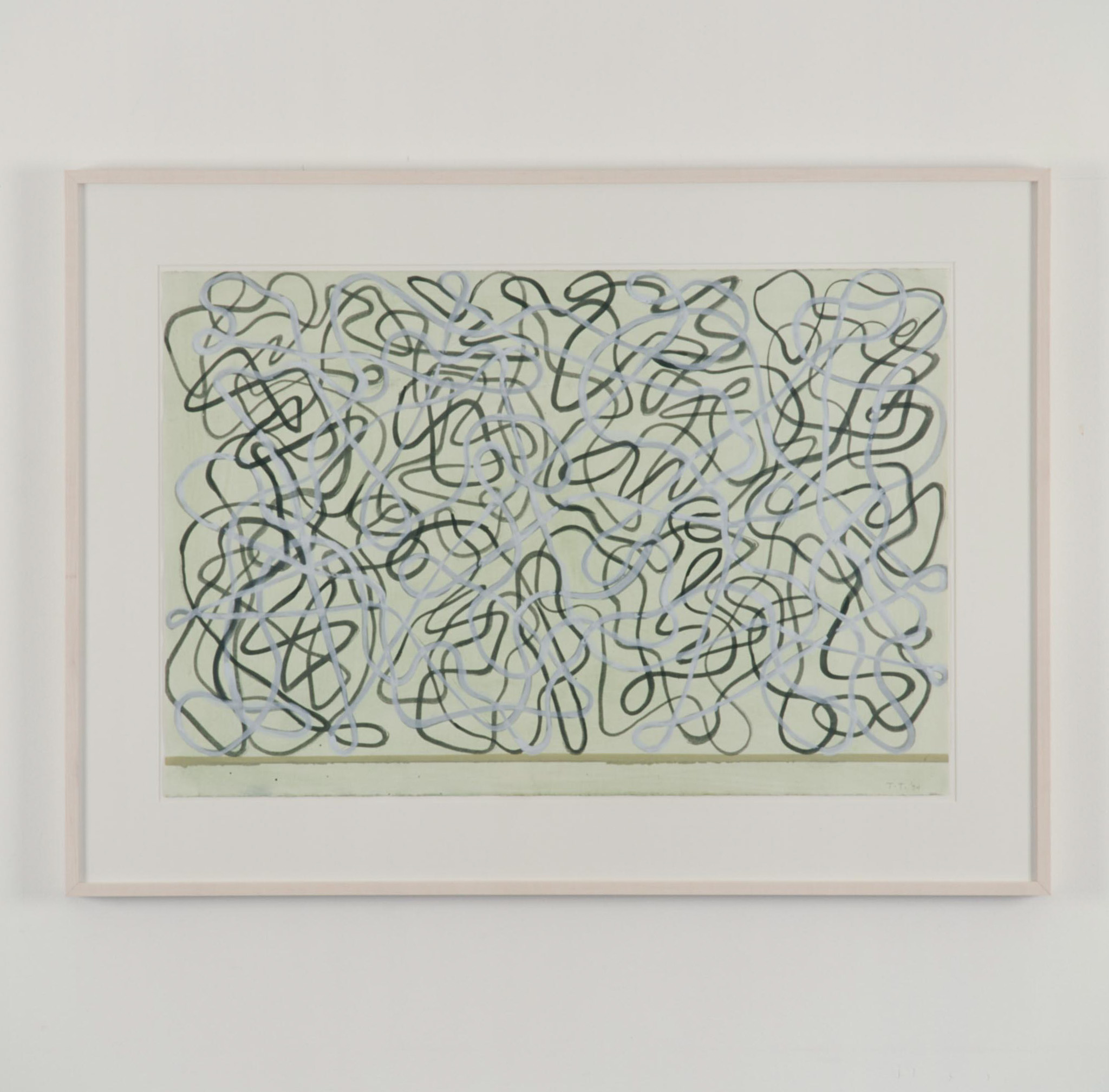 Kunstwerk Zonder titel door Teeken, Toon