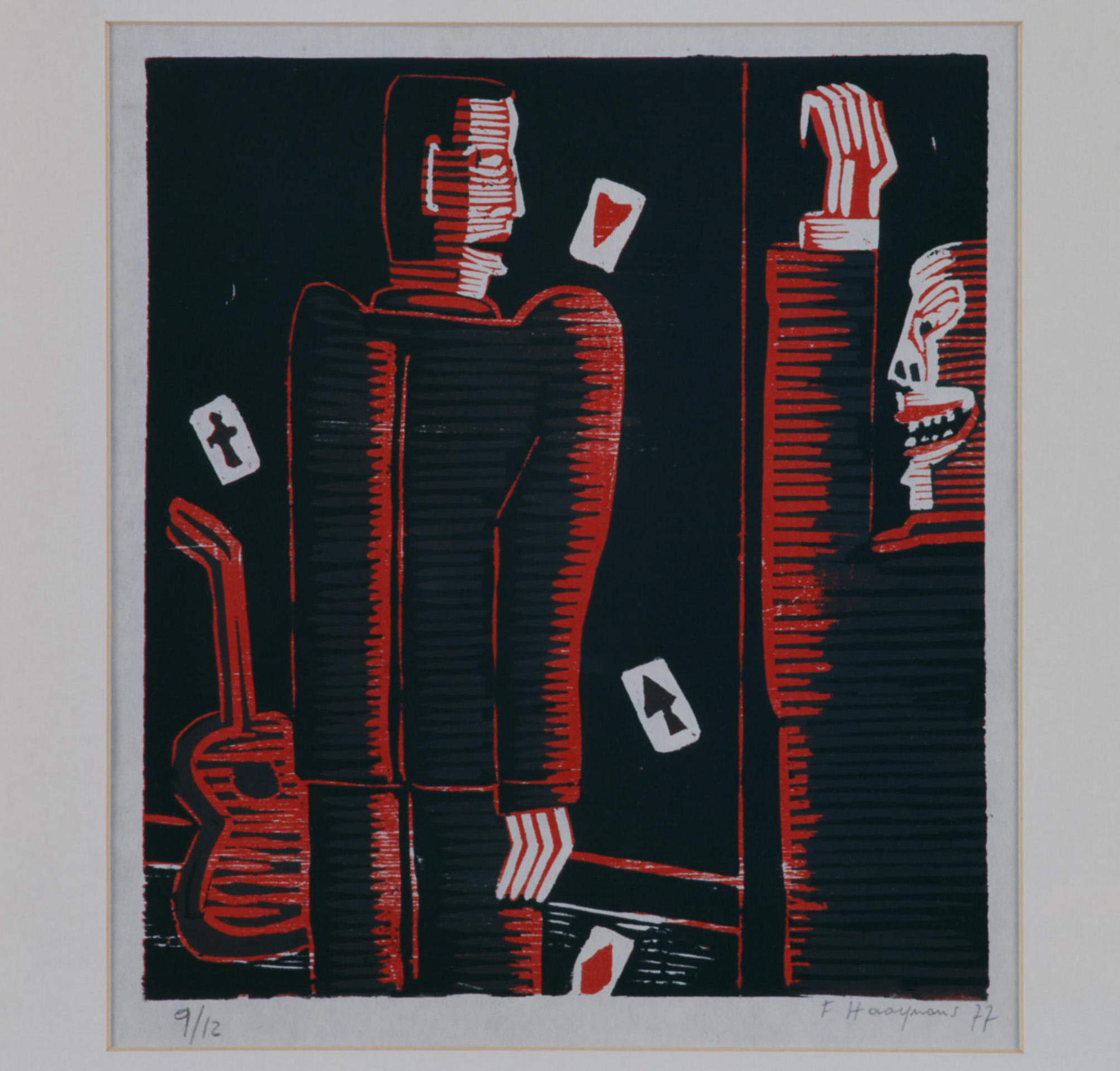 Kunstwerk Zonder titel door Haagmans, Fons