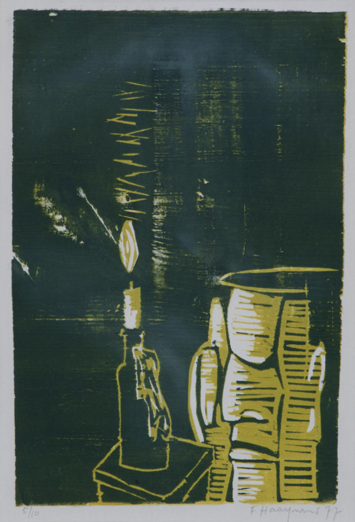 Kunstwerk Zonder titel door Haagmans, Fons