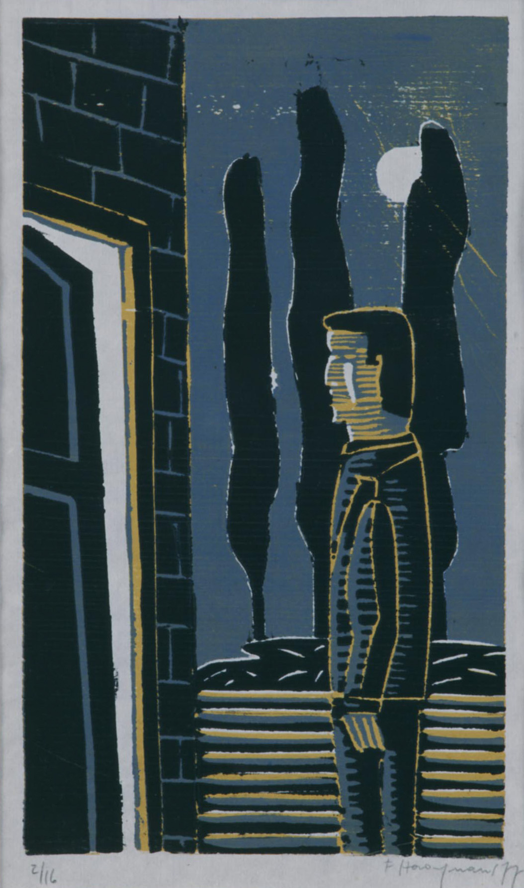 Kunstwerk Zonder titel door Haagmans, Fons