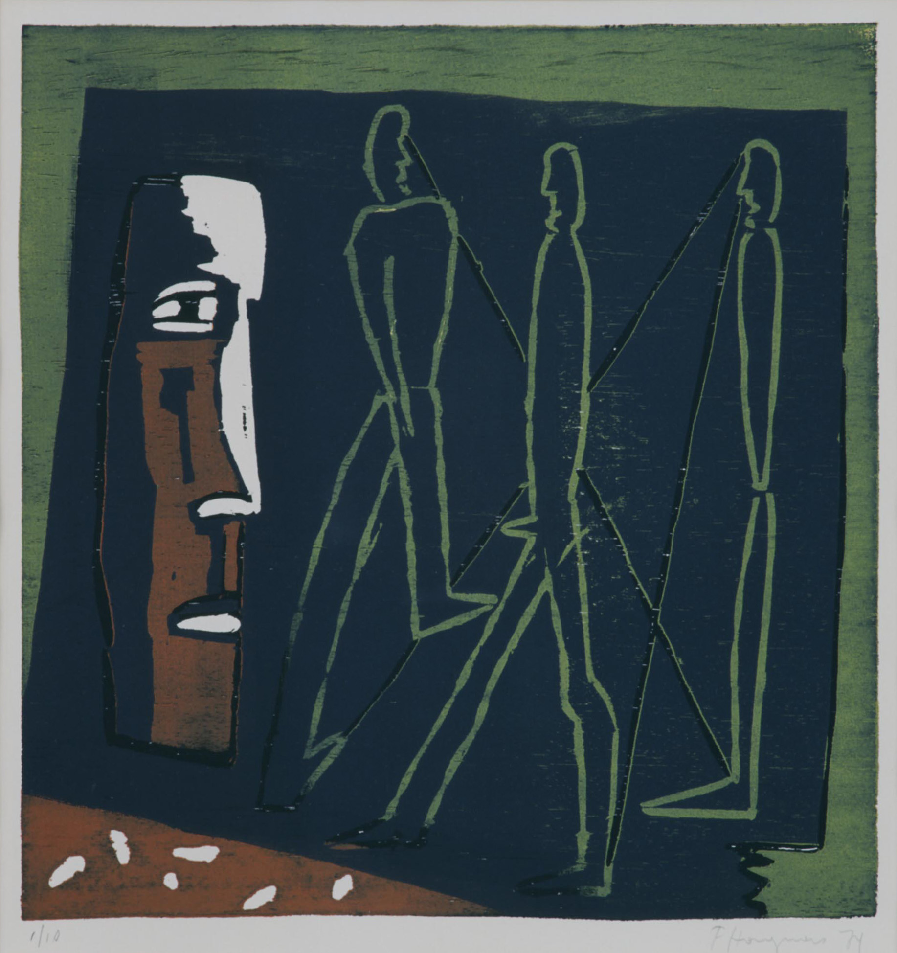 Kunstwerk Zonder titel door Haagmans, Fons