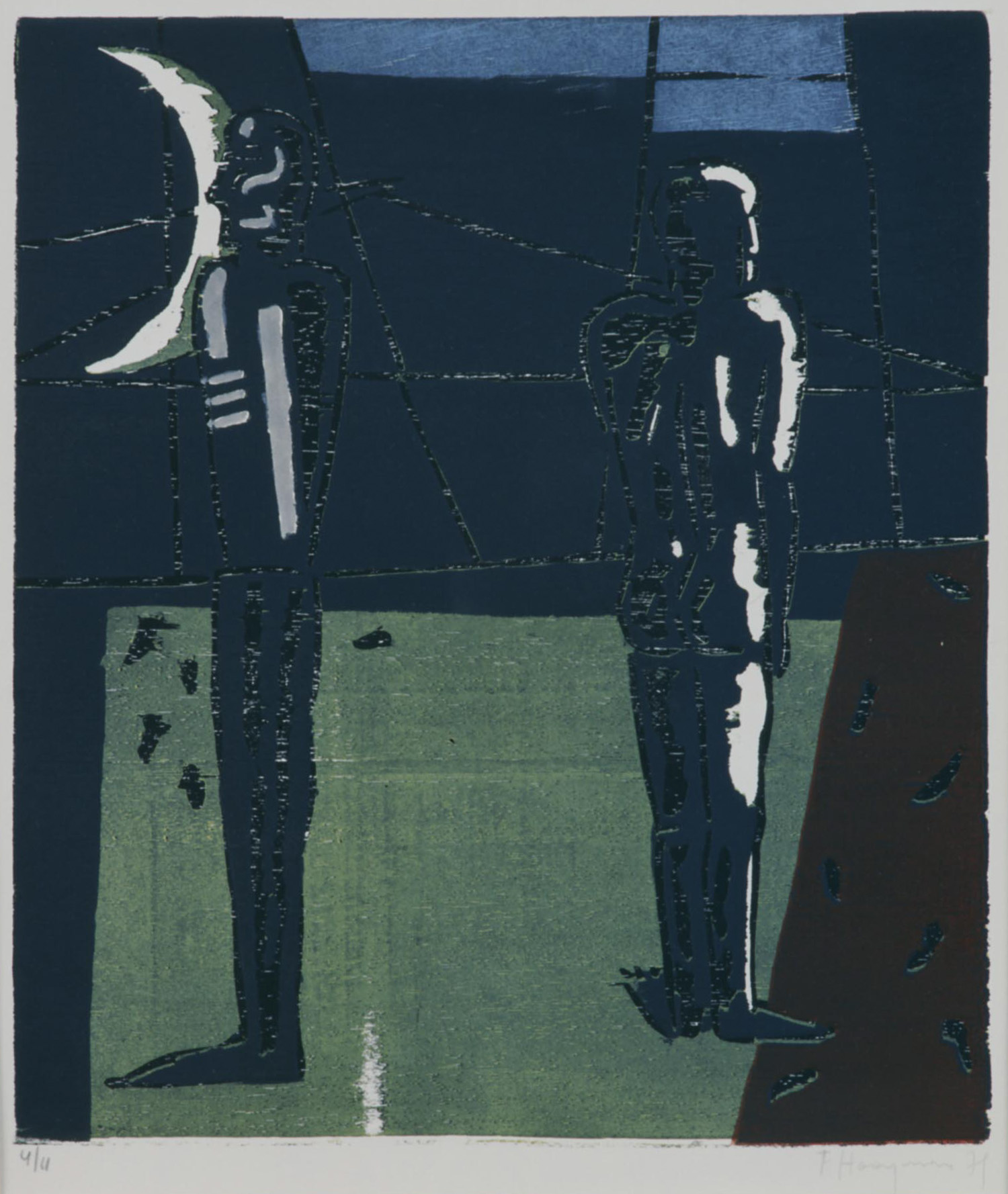 Kunstwerk Zonder titel door Haagmans, Fons