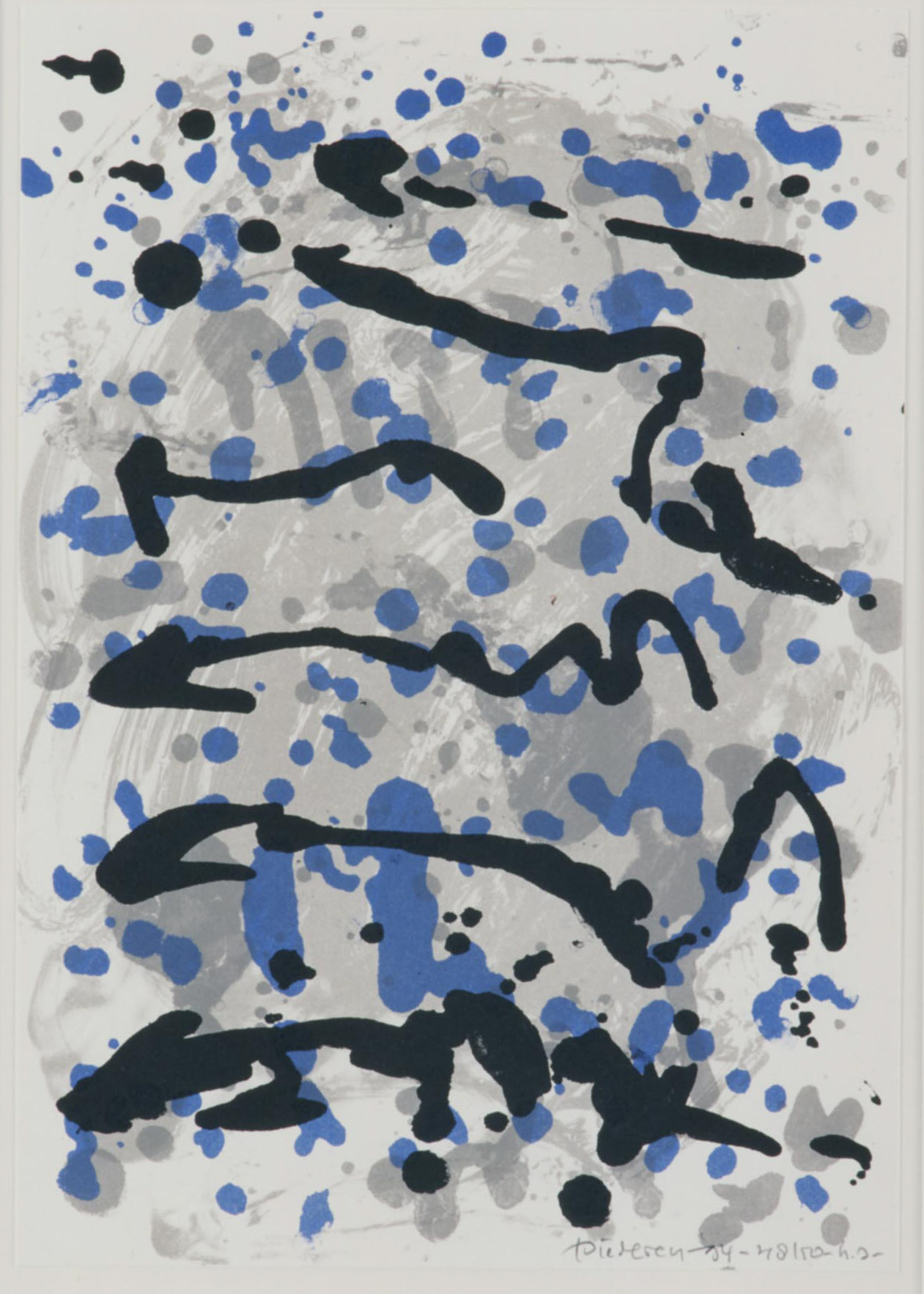 Kunstwerk Zonder titel door Diederen, Jef