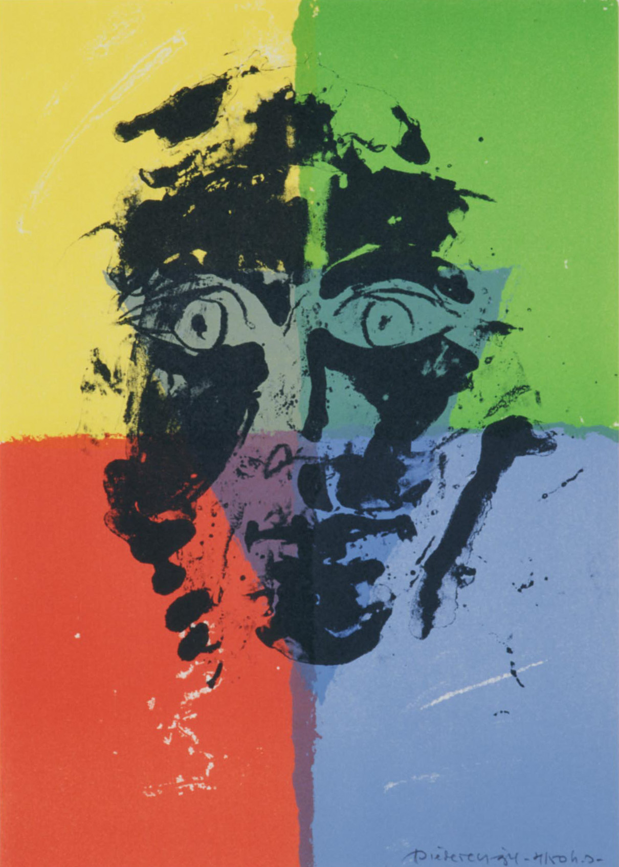 Kunstwerk Zonder titel door Diederen, Jef