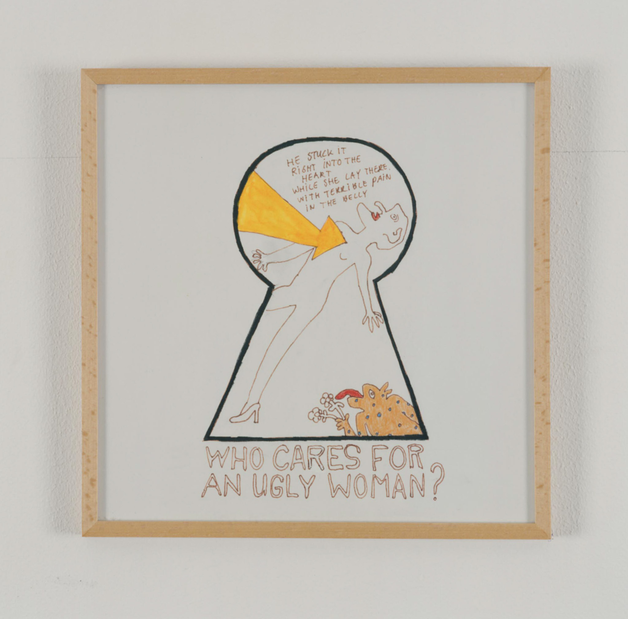 Kunstwerk Who cares for an ugly woman door Heijne ter, Mathilde