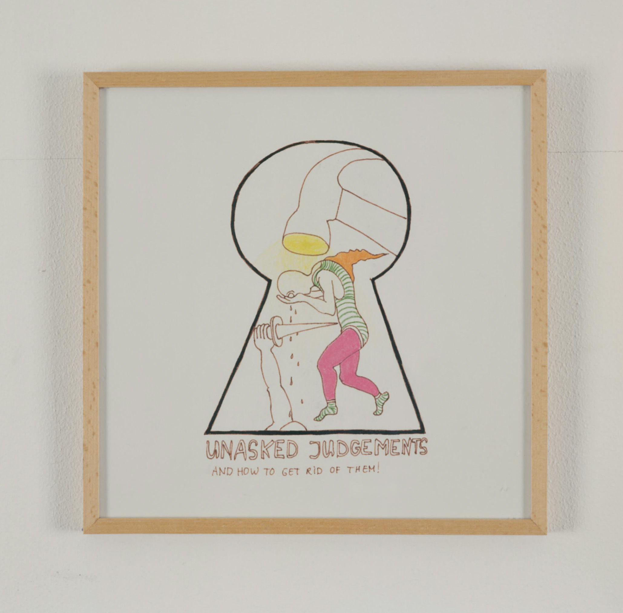 Kunstwerk Unasked judgements door Heijne ter, Mathilde