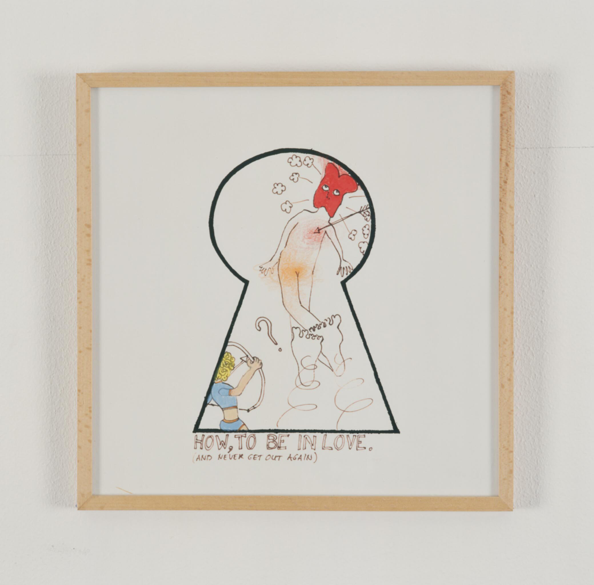 Kunstwerk How, to be in love door Heijne ter, Mathilde