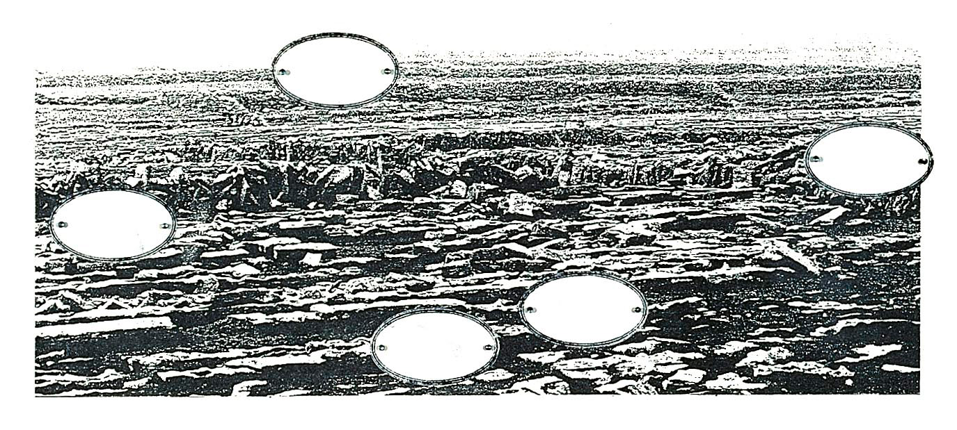 Kunstwerk Landschap zonder titel door Knappstein, Roel