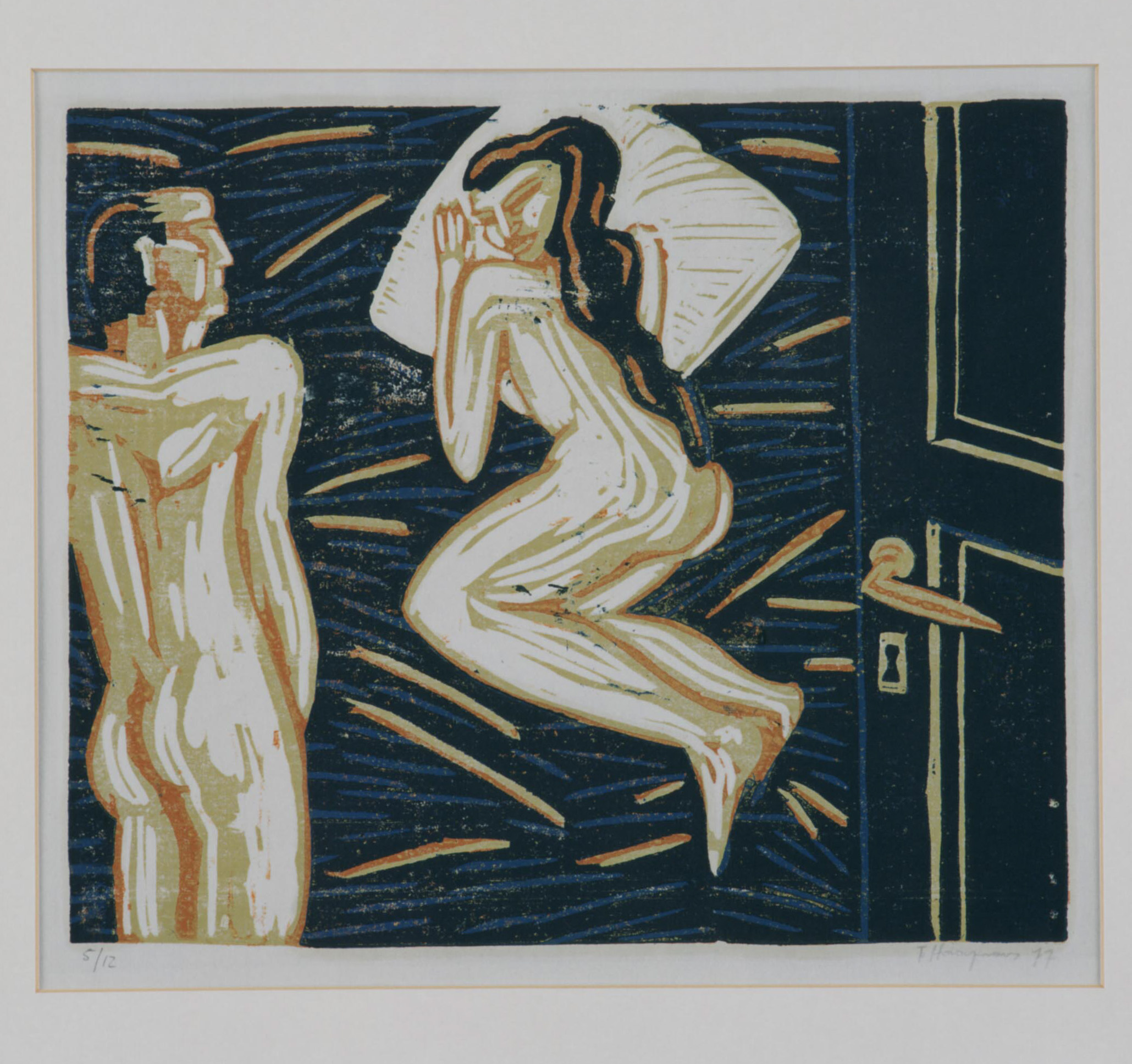 Kunstwerk Zonder titel door Haagmans, Fons