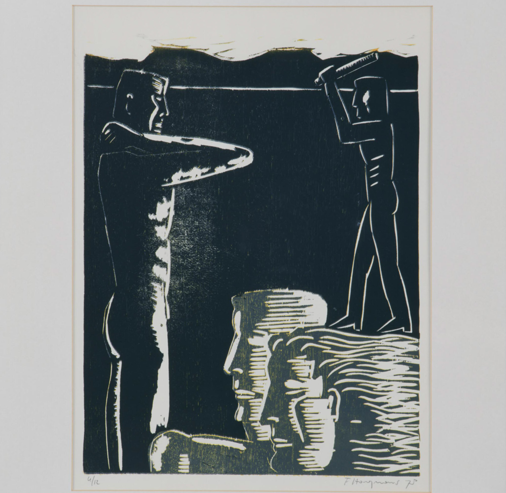 Kunstwerk Zonder titel door Haagmans, Fons