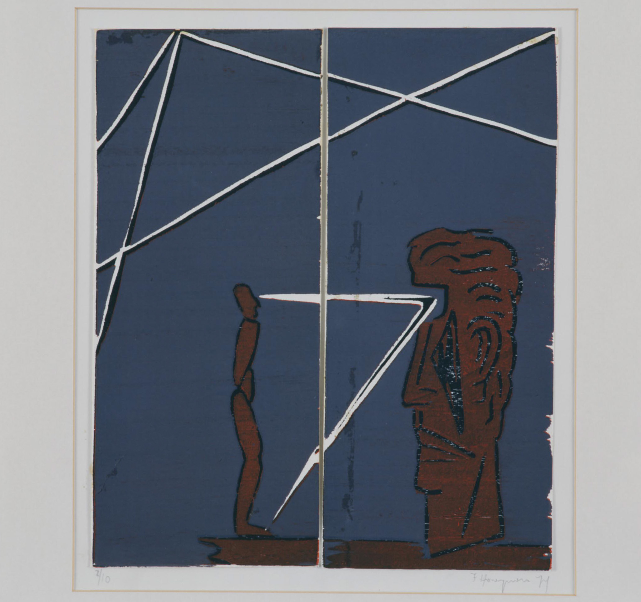 Kunstwerk Zonder titel door Haagmans, Fons