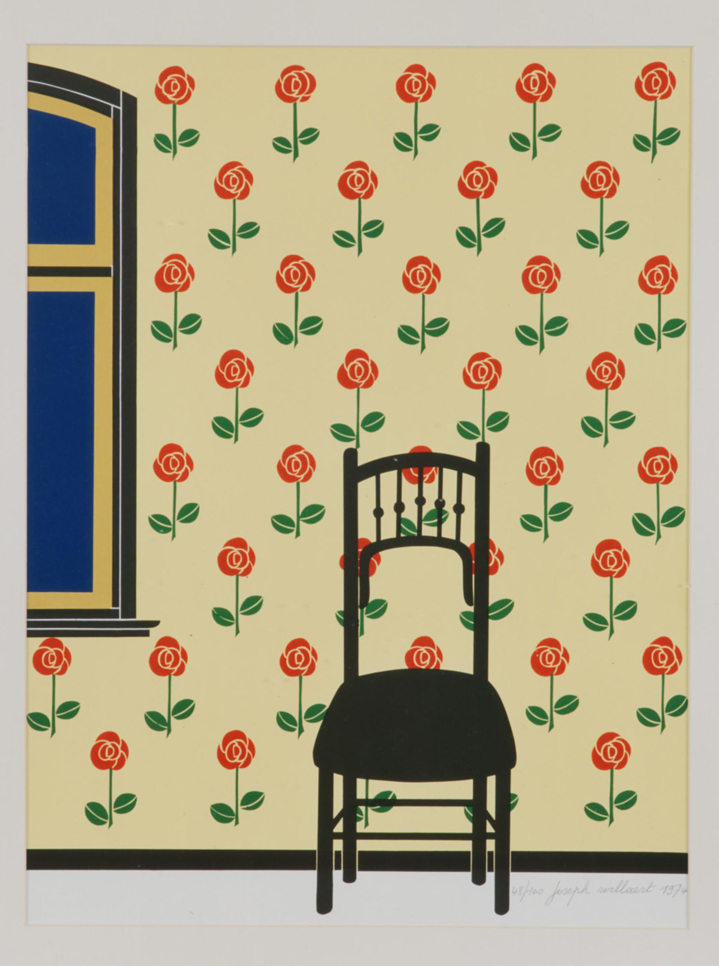 Kunstwerk Zonder titel door Willaert, Jef