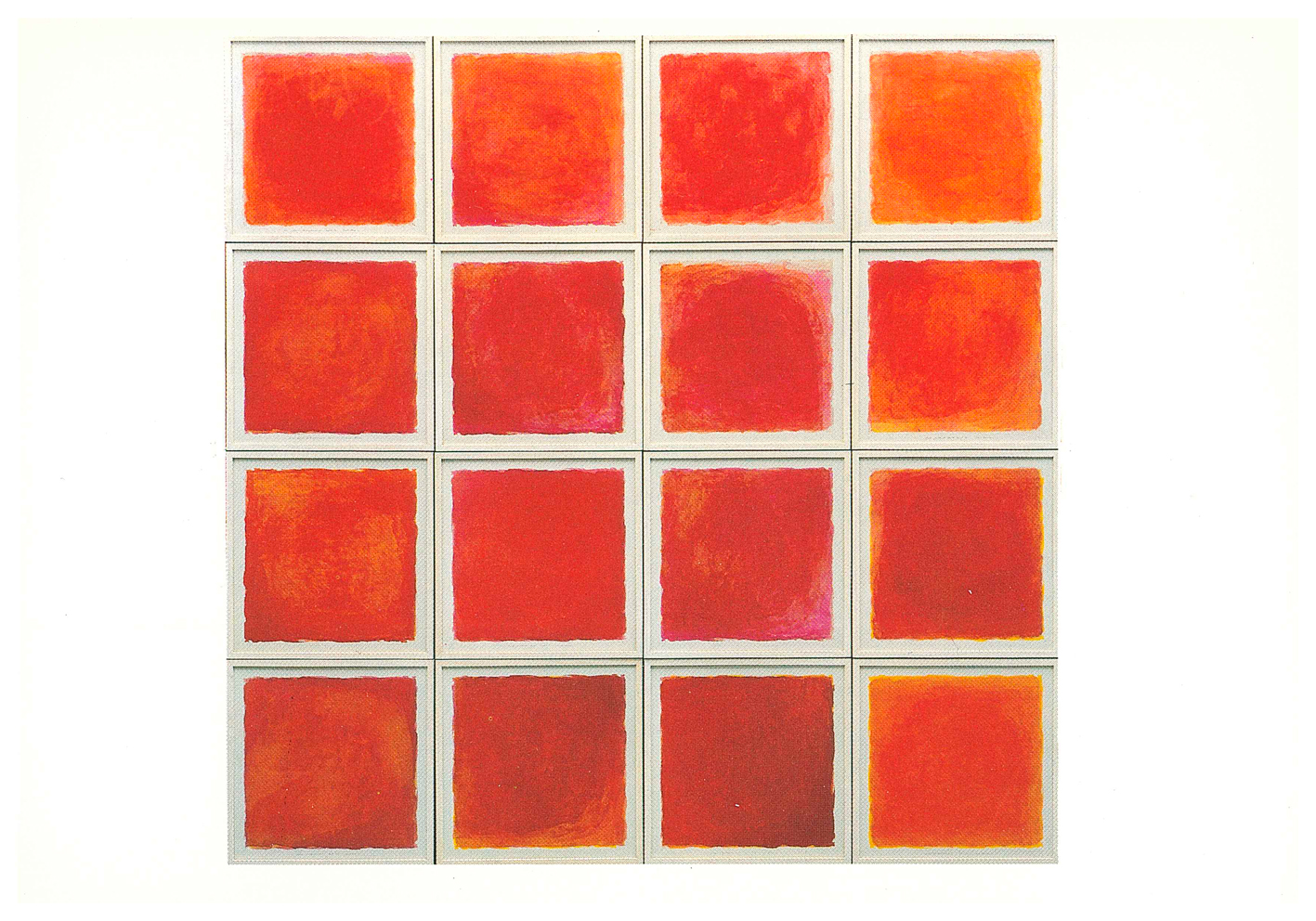 Kunstwerk Farbexperiment door Blume, Irene