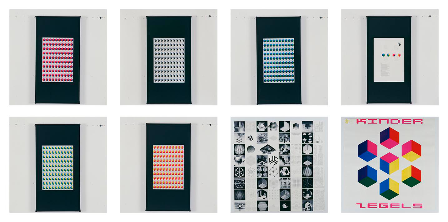 Kunstwerk Kinderpostzegels door Graatsma &amp; Slothouber, William &amp; Jan