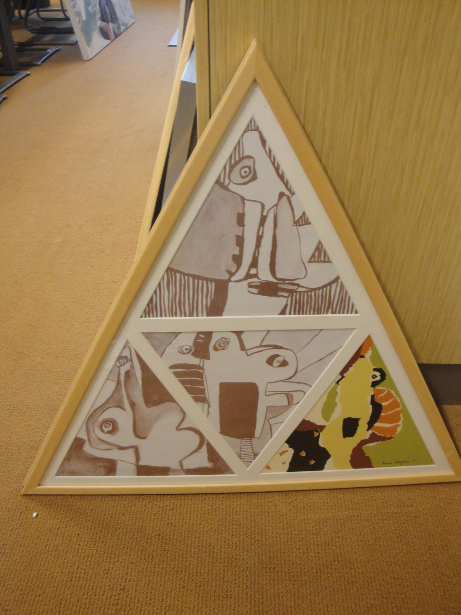 Kunstwerk Zonder titel door Hoogland, Frans