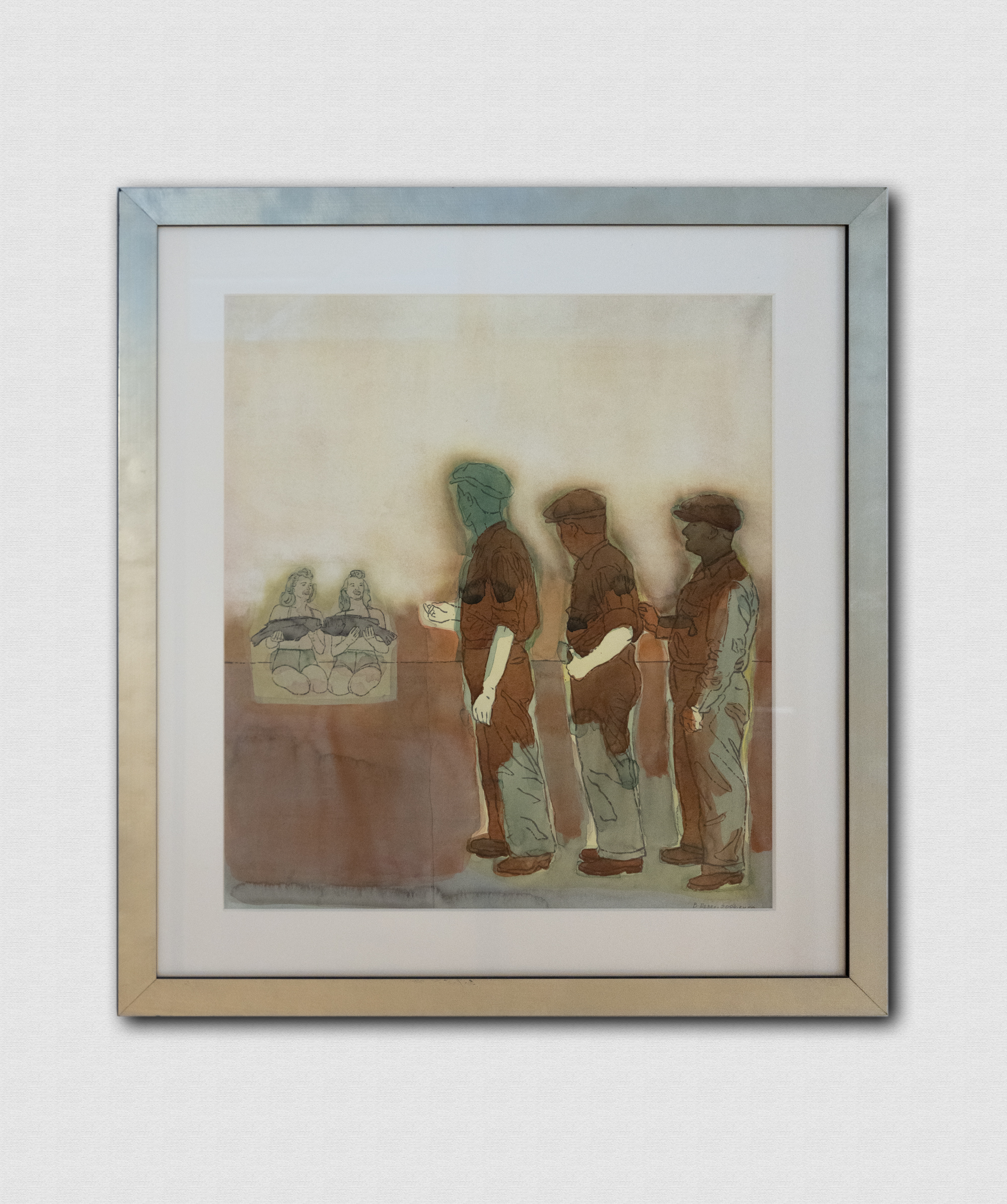 Kunstwerk Zonder titel door Chevelenko, Slava