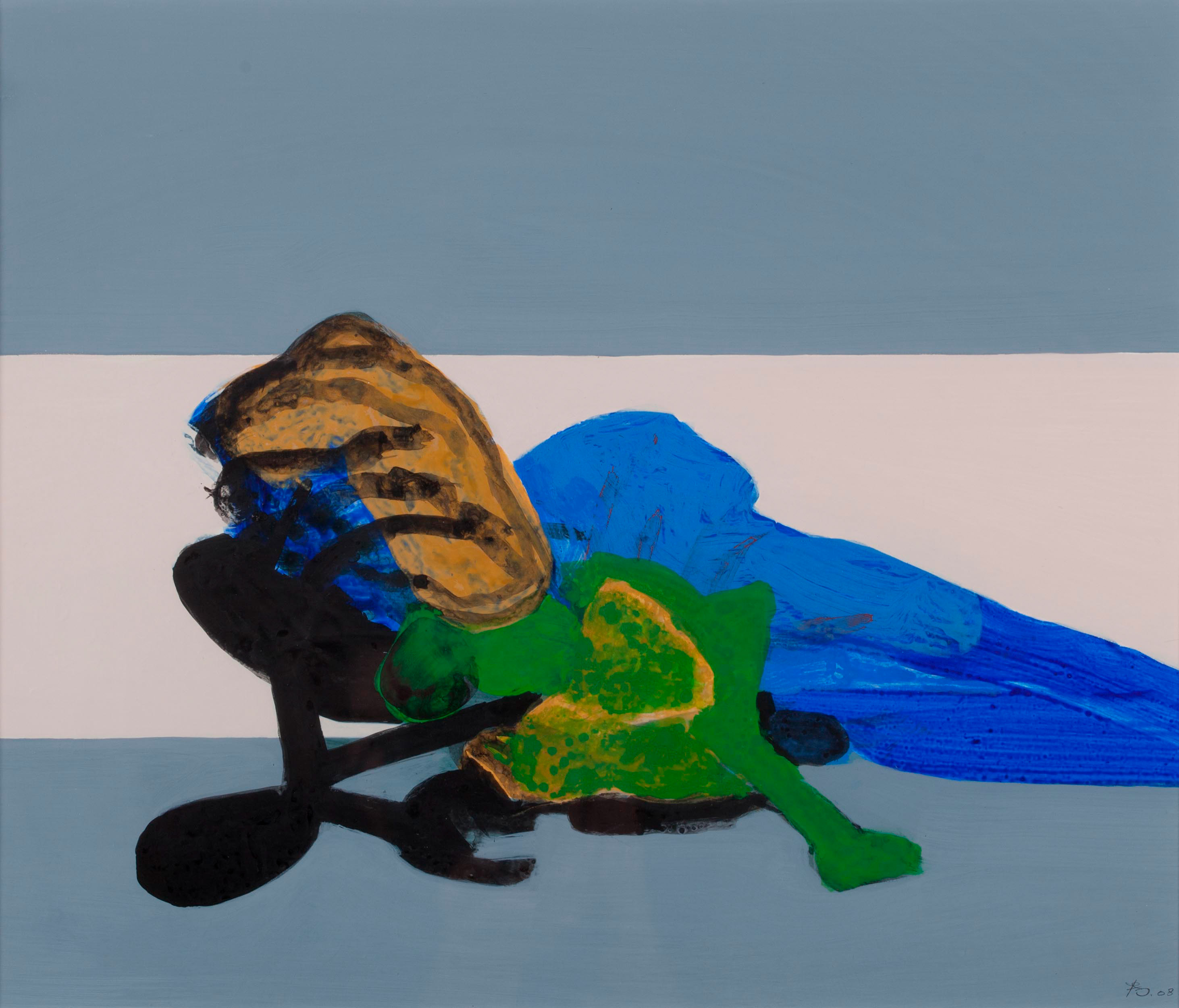 Kunstwerk Nog slapend door Dieteren, André