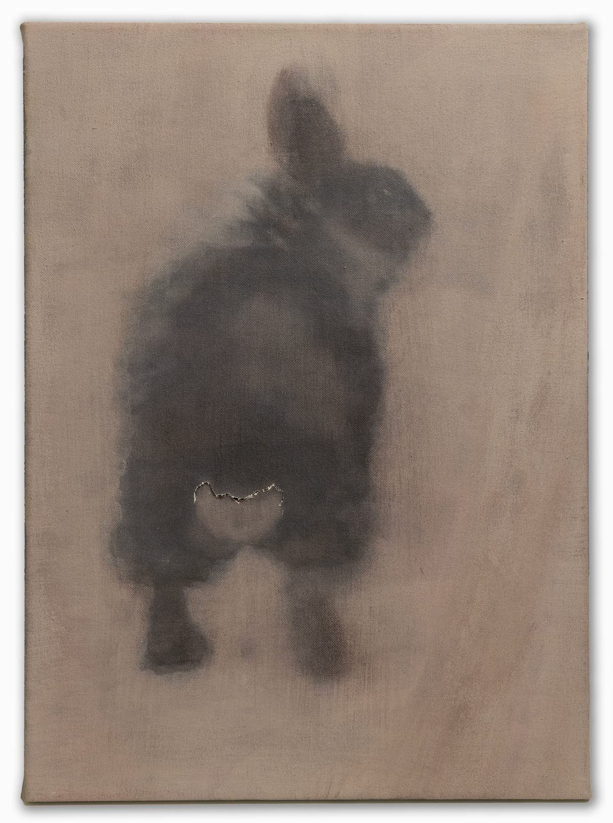 Kunstwerk Zonder titel (konijn) door Le Doux, Chantal