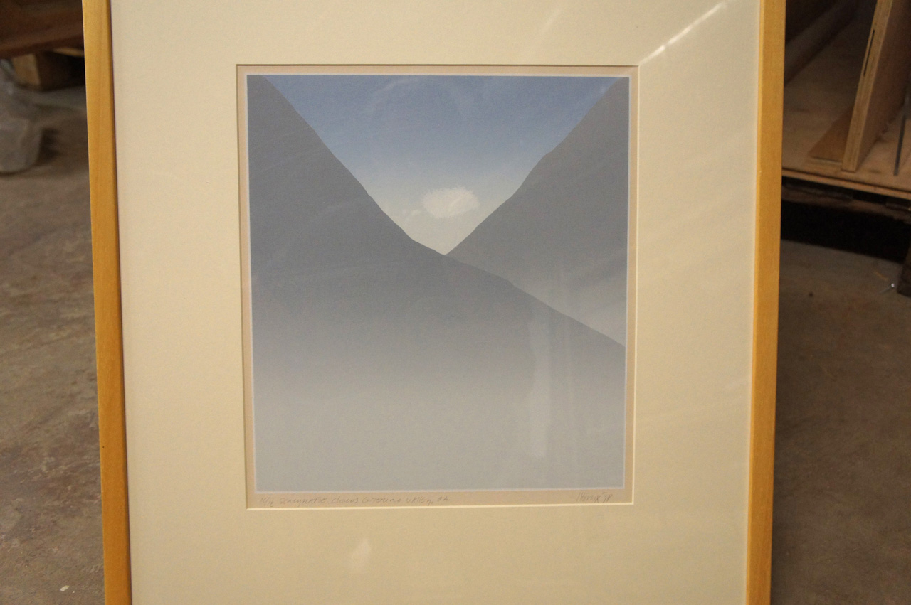 Kunstwerk Clouds entering a valley 8A door Hendrix, Jan
