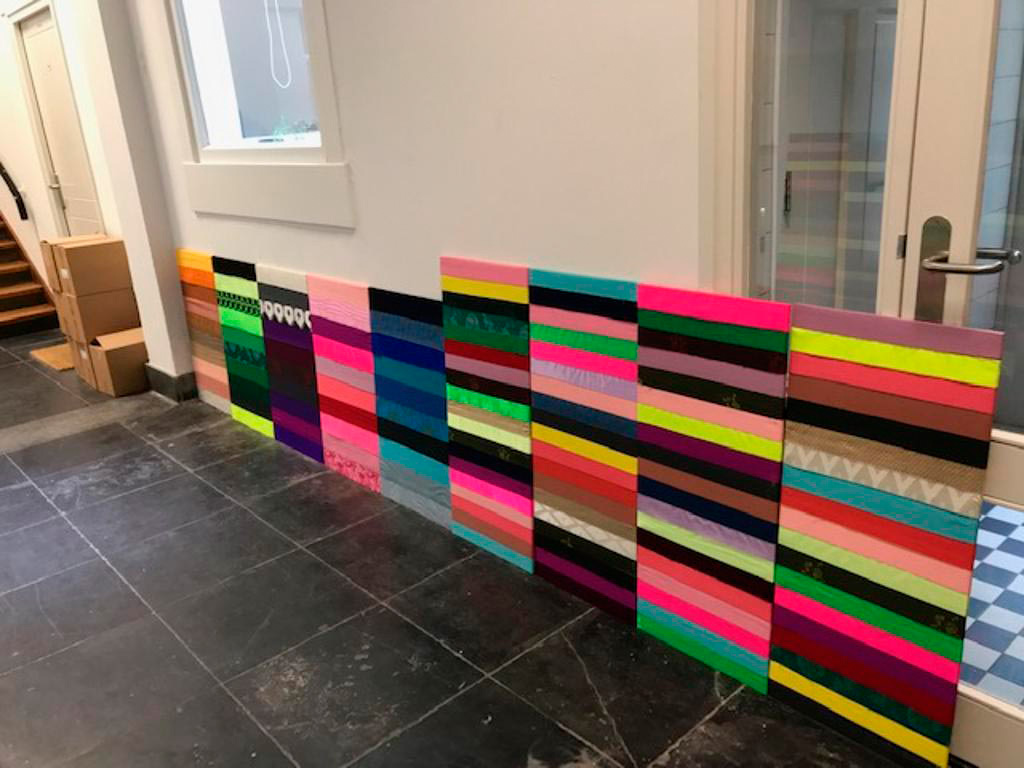 Kunstwerk Serie L, 1 tm 5 (5 delen) door Killaars, Fransje