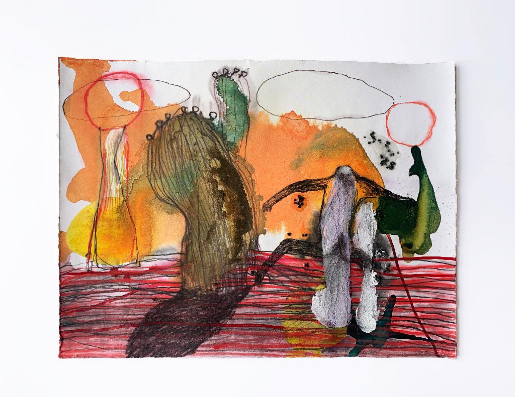 Kunstwerk The garden door Vugs, Joop